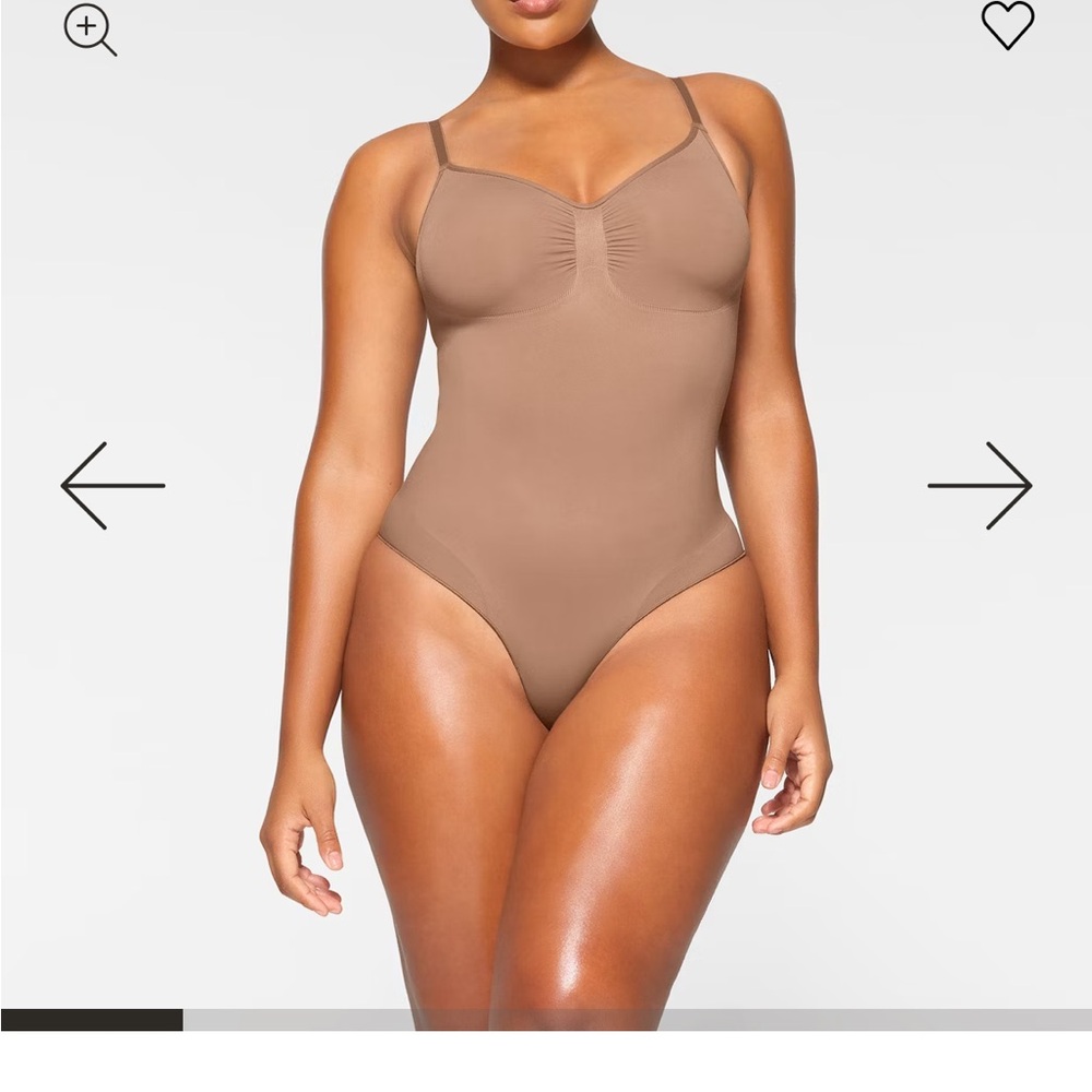 SKIMS Seamless Sculpt Brief Bodysuit - Bronze - Picture 6 of 8